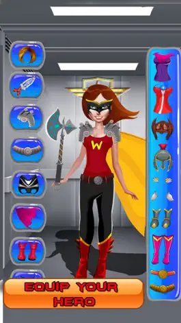 Game screenshot Wonder Girl! Super Makeover hack