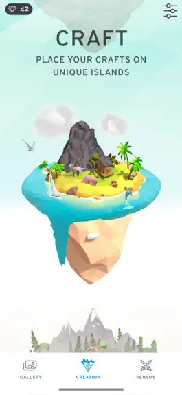 Game screenshot Poly Island: Coloring Art Book hack
