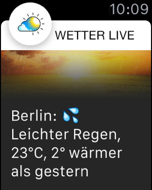 ‎Wetter Live – Wettervorhersage Screenshot