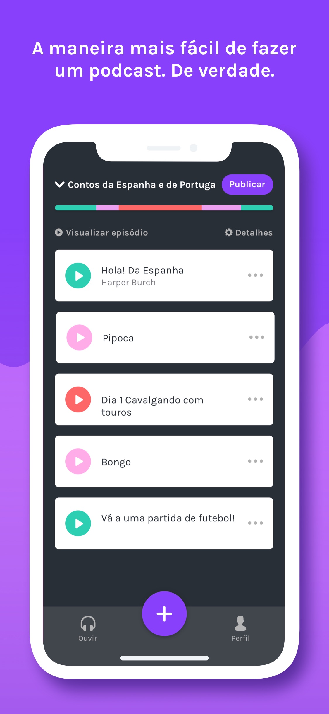 Screenshot do app Anchor