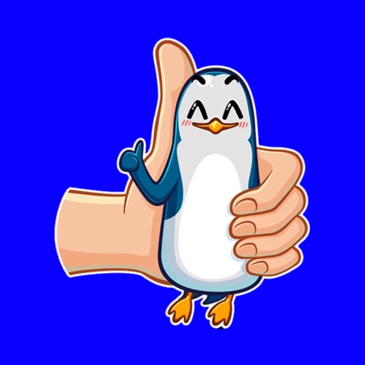 Mr.Penguin Stickers