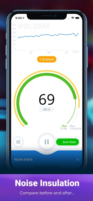 Car Decibel Sound Level Meter(圖4)-速報App