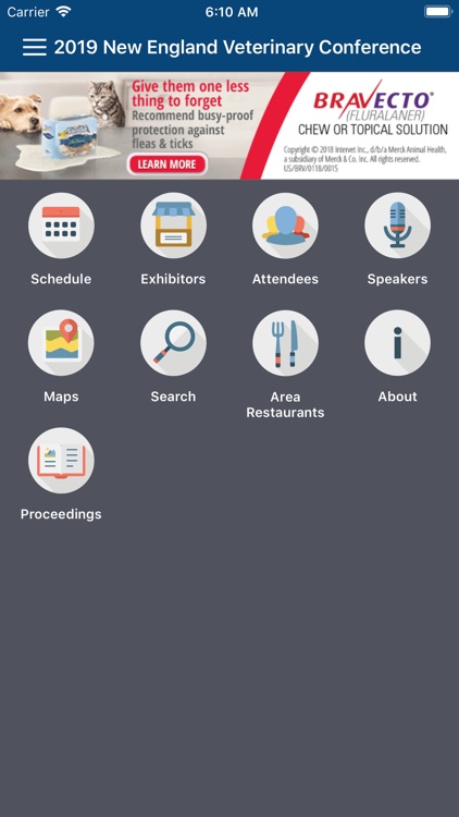 New England Vet Conference App