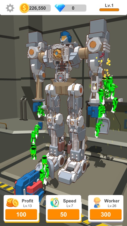 Idle War Robot screenshot-4