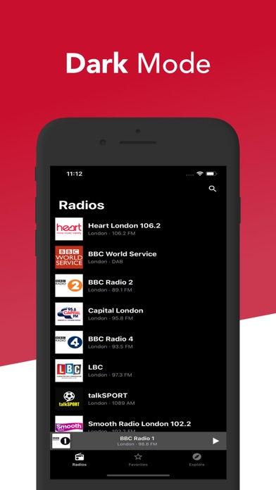 Radio UK - Live FM stations screenshot 3