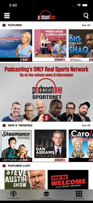 PodcastOne Player(圖1)-速報App