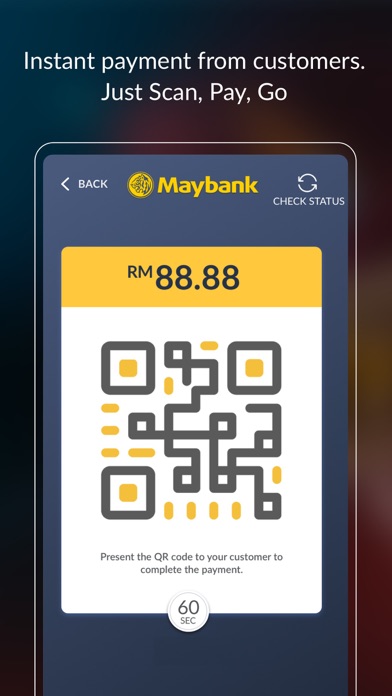 How to cancel & delete Maybank QRPayBiz from iphone & ipad 2