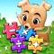 Learn addition, subtraction, multiplication and division with jigsaw puzzles for kids