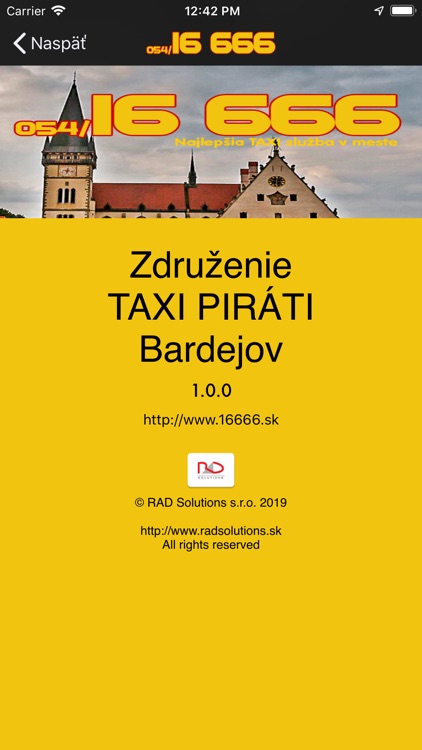 Taxi Piráti Bardejov