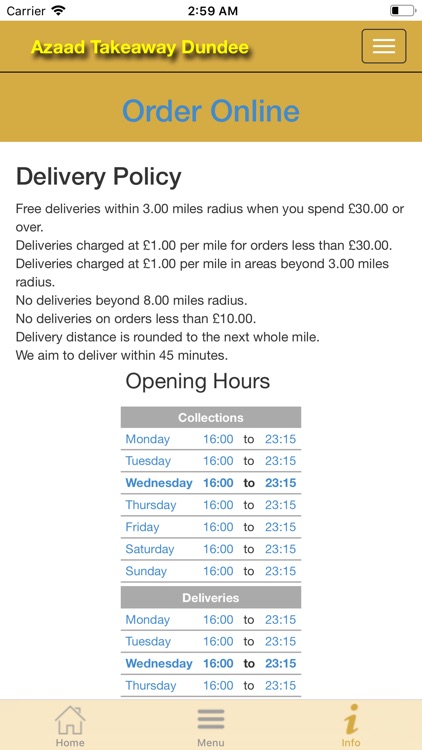 Azaad Takeaway Dundee