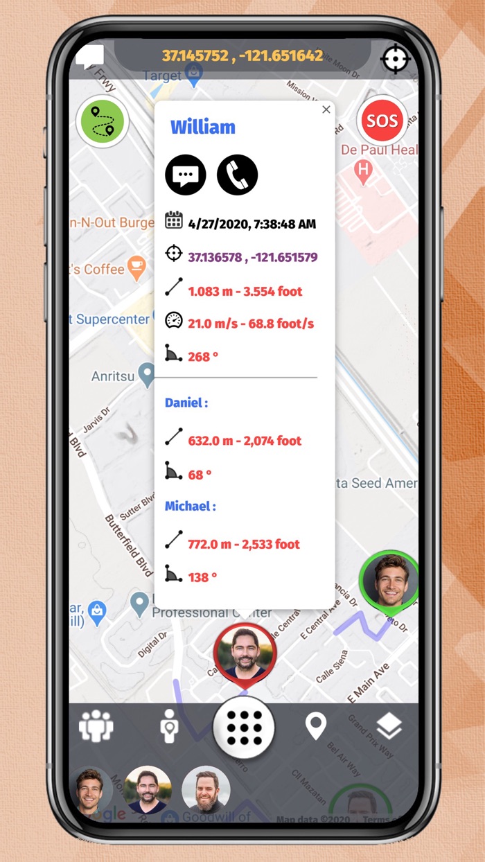 Gps Tracking - Friends