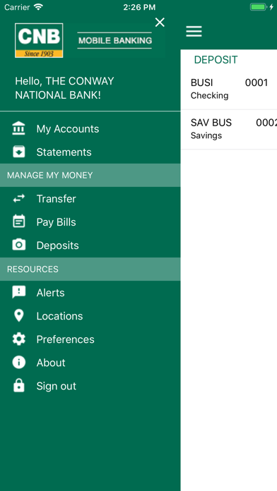 How to cancel & delete Conway National Bank-Mobile from iphone & ipad 1