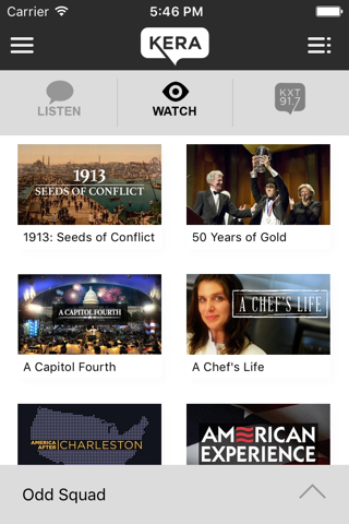 KERA Public Media App - náhled