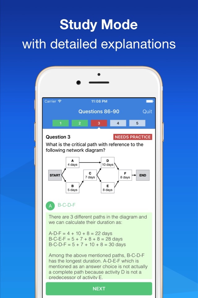 PMP Exam Smart Prep screenshot 3