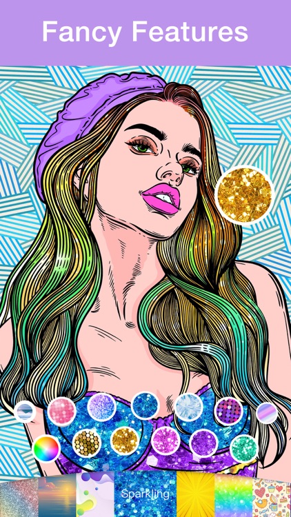 Color Moments Sparkling Paint screenshot-0