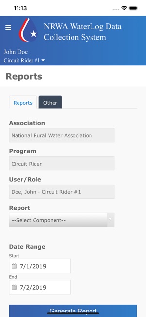 NRWA Waterlog