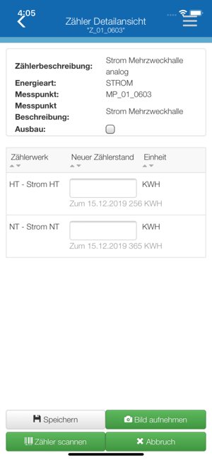 Mobile Zählerstandserfassung(圖3)-速報App