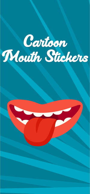 Cartoon Mouth Stickers