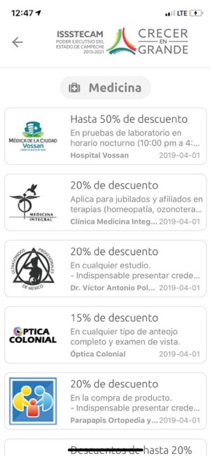 Descuentos ISSSTECAM(圖6)-速報App