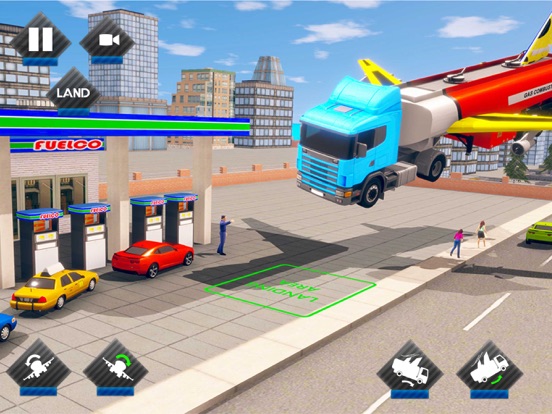 Futuristic Flying Truck Gamesのおすすめ画像3