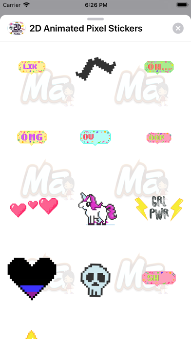 2D Animated Pixel Stickers screenshot 3