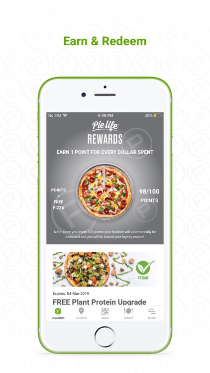 Pieology Pie Life Rewards