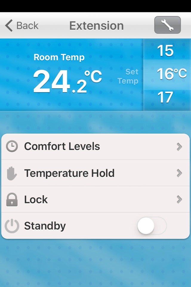 Nu-Heat SmartStat screenshot 2