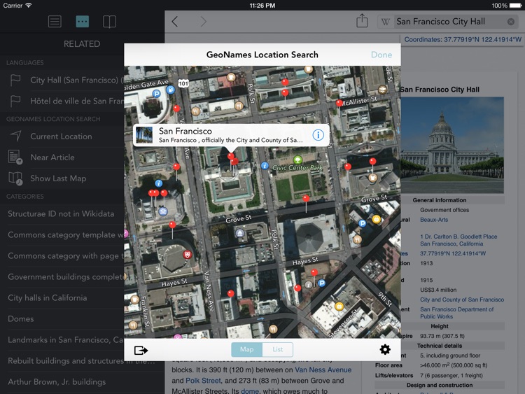 Wikipanion for iPad screenshot-3