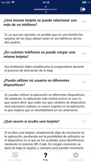 Tarjeta Nueva Mutua Sanitaria(圖5)-速報App