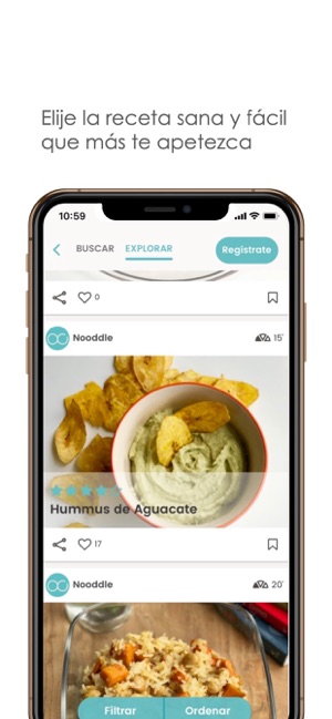 Nooddle app - Come sano, fácil(圖2)-速報App