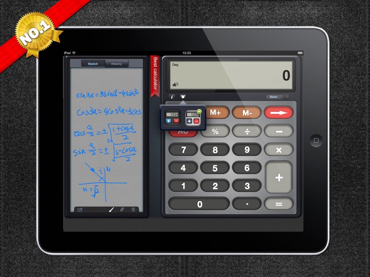 Calculator HD for iPad. screenshot-2