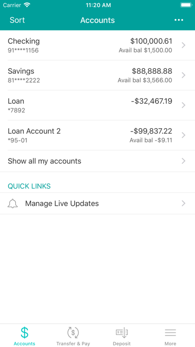 West Texas Credit Union Mobile screenshot 3