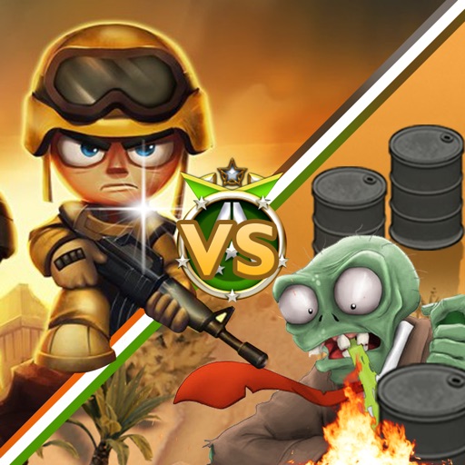 Ninja vs Zombies War in Desert Icon