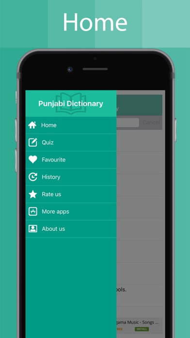 How to cancel & delete Punjabi Dictionary Offline from iphone & ipad 4