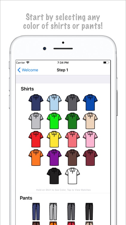 The Clothes Matcher