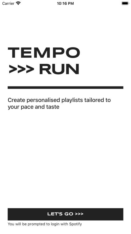 Tempo Run - Running Playlists