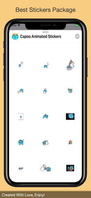 Capoo Animated Stickers(圖2)-速報App