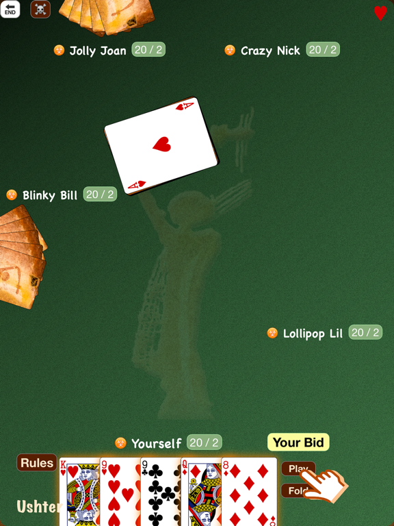 Screenshot #5 pour Ushter - Trick Based Card Game