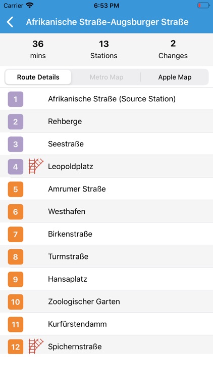 Berlin Metro - Route Planner screenshot-3