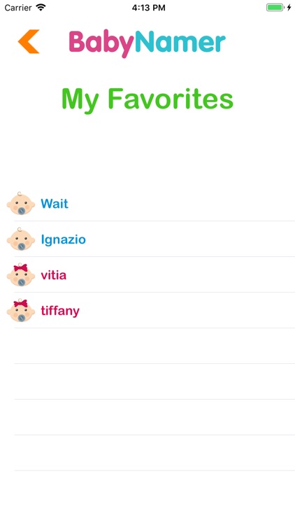 BabyNamer - Find Baby Names screenshot-4