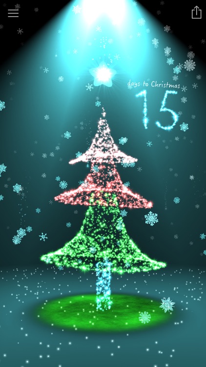 Christmas Countdown 3D Tree screenshot-3