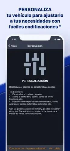 Captura de Pantalla 4 Carly - Conector OBD iphone