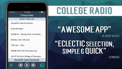 How to cancel & delete College Radio from iphone & ipad 2