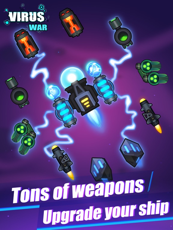 iPad Image of Virus War- Space Shooting Game