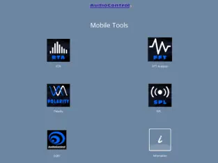 Screenshot 1 Mobile Tools by AudioControl iphone