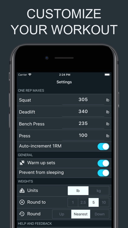 Ultimate 5/3/1 - Workout Log screenshot-7