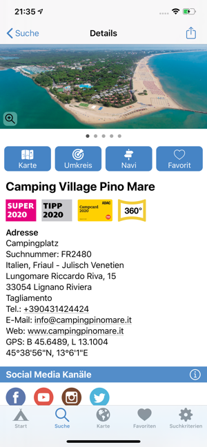 ADAC Camping / Stellplatz 2020(圖3)-速報App