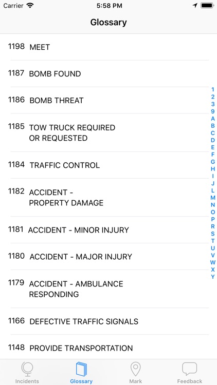 CHP Incidents