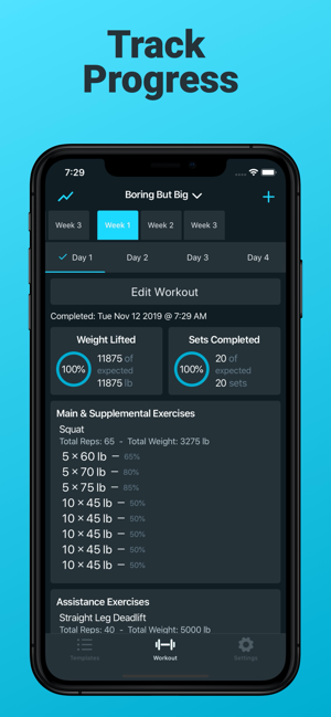 Ultimate 531 Workout Logger(圖5)-速報App