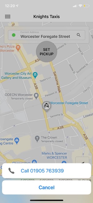 Knights Taxis Worcester(圖3)-速報App